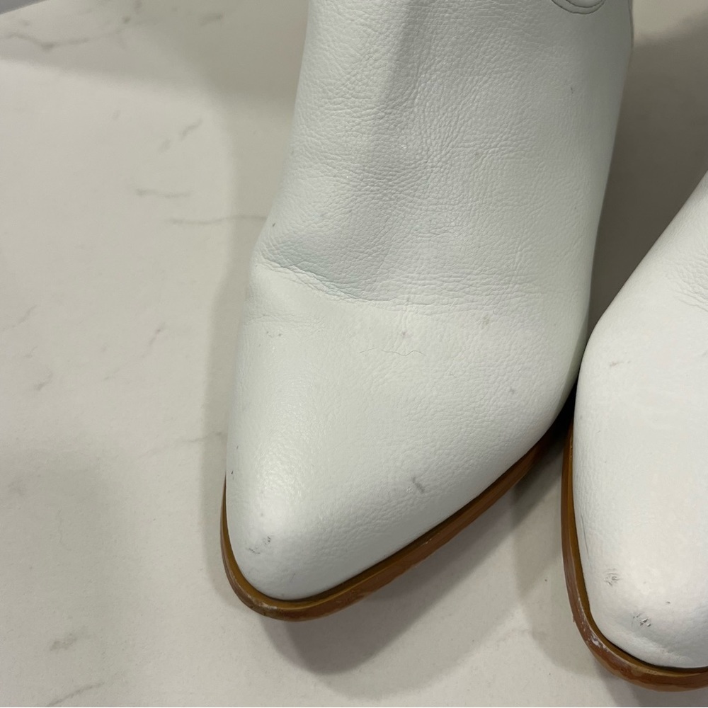 Bellini Urson White Western Style Boots 6 - Picture 11 of 16